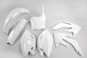 UFO KOMPLET PLASTIKÓW HONDA CRF 250R '08-'09 KOLOR BIAŁY = HO112BE041 (HO112E041)