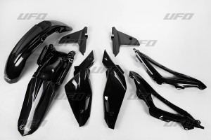 UFO KOMPLET PLASTIKÓW HUSQVARNA TC 250/300/450 '09-'13 KOLOR CZARNY (HU610E001)