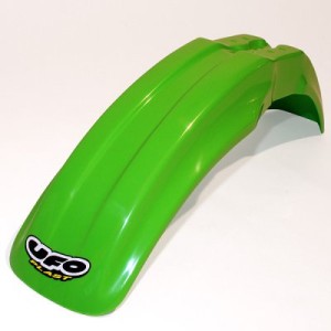 UFO BŁOTNIK PRZÓD KAWASAKI KX 80 '91-'00, KX 85 '01-'13 KOLOR ZIELONY - ZASTĘPUJE PA01023026