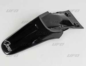 UFO BŁOTNIK TYŁ KAWASAKI KX 65 '01-'18 KLX 110 '01-'09 KOLOR CZARNY - ZASTĘPUJE SU03929001