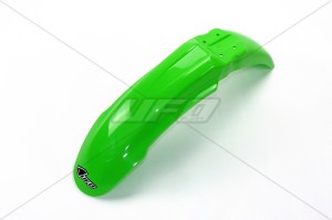 UFO BŁOTNIK PRZÓD KAWASAKI KX 125/250 '03-'08, KXF 250 '04-'08, KXF 450 '06-'08, KLX 450R '07-'23 KOLOR ZIELONY - ZASTĘPUJE KA03753026