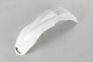 UFO BŁOTNIK PRZÓD KAWASAKI KXF 250 '18-'26, KXF 450 '18-'25 KOLOR BIAŁY