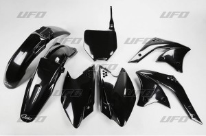 UFO KOMPLET PLASTIKÓW KAWASAKI KXF 250 '06 KOLOR CZARNY (KA204E001)
