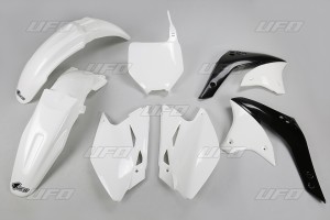 UFO KOMPLET PLASTIKÓW KAWASAKI KXF 450 '06-'08 KOLOR BIAŁY KX (KA209E047)