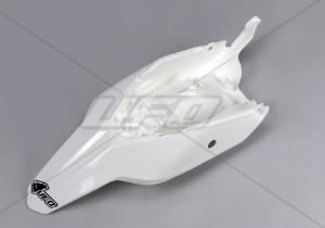 UFO BŁOTNIK TYŁ KTM SX 65 '09-'15 Z BOCZKAMI TYLNYMI KOLOR BIAŁY