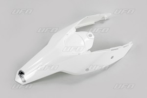 UFO BŁOTNIK TYŁ KTM EXC '08-'11 Z BOCZKAMI TYLNYMI KOLOR BIAŁY