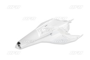 UFO BŁOTNIK TYŁ KTM SX 65 '16-18 Z BOCZKAMI TYLNYMI KOLOR BIAŁY - ZASTĘPUJE GG07104041