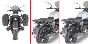 KAPPA STELAŻ POD TORBY (SAKWY) BOCZNE SZYBKIEGO MONTAŻU REMOVE-X MOTO GUZZI V7 STONE '21-'25