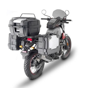 KAPPA STELAŻ KUFRÓW BOCZNYCH MONOKEY ROYAL ENFIELD SCRAM 411 '22-'24, - RÓWNIEŻ POD KUFRY MONOKEY RETRO-FIT KVE K'VENTURE ALU ORAZ KMS K'MISSION ALU