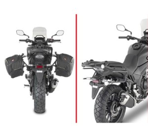 KAPPA STELAŻ POD TORBY (SAKWY) BOCZNE SZYBKIEGO MONTAŻU REMOVE-X HONDA CB 500X '19-'23,