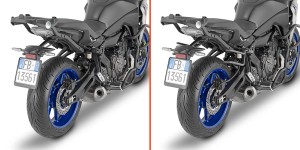 KAPPA STELAŻ POD TORBY (SAKWY) BOCZNE SZYBKIEGO MONTAŻU REMOVE-X YAMAHA TRACER 7 '20-'25, TRACER 7GT '20-'24