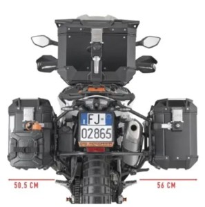 KAPPA STELAŻ KUFRÓW BOCZNYCH MONOKEY CAM SIDE KTM 790 ADVENTURE '19-'20 '23-'25 890 ADVENTURE '21-'25 890SMT '23-'25 - POD KUFRY KFR K'FORCE ORAZ KVG K'VOYAGER ALU