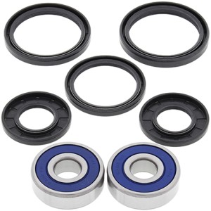 ALL BALLS ŁOŻYSKA KOŁA PRZEDNIEGO Z USZCZELNIACZAMI HONDA, CBR300R 15-18, VT125 SHADOW 99-07, CB300F ABS 17-22, YAMAHA XV750 VIRAGO 88-97, XTZ750 90-95, YP400 MAJESTY 05-10, Suzuki GW250 14-15