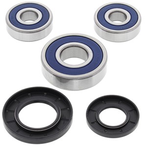 ALL BALLS ŁOŻYSKA KOŁA TYLNEGO Z USZCZELNIACZAMI Suzuki GS500 89-02, GS500F 04-09, GSX250R 18-24, GSX600F Katana 89-06, GSX750F Katana 89-06, SV650 99-02, VZ800 Marauder 97-04, Yamaha FZR1000 87-88, FZR750 88