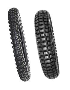 MOTOZ OPONA 120/100-18 MOUNXAIN HYBRID (MOUNTAIN) BFM SUPER SOFT 68M TT TYŁ (DOT) (ZIELONY/NIEBIESKI PASEK) (NEW CONCEPT TRAIL + ENDURO) DOT 02/2025