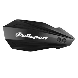 POLISPORT OSŁONY RĄK (HANDBARY) MODEL BULLIT Z UNIWERSALNYM ZESTAWEM MONTAŻOWYM 22/28 KAWASAKI KXF 250 '20-22', KXF 450 '19-22' KOLOR CZARNY