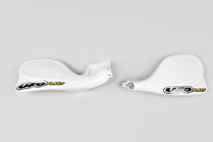 UFO OSŁONY RĄK (HANDBARY) YAMAHA YZ 125/250, YZF/WRF 250/400/426 '01-02, KOLOR BIAŁY