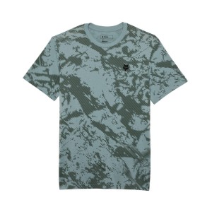 T-SHIRT FOX GRAVEL TECH TEE GUNMETAL 25MX