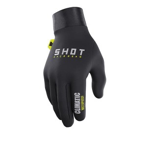 SHOT Rękawice CLIMATIC BLACK NEON YELLOW