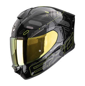 SCORPION Kask EXO-530 FOND Black-Neon-Yel 26ST