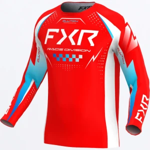 FXR Koszulka CLUTCH PRO Red/blue/white MX26