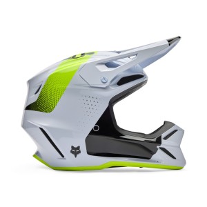 KASK MOTOCYKLOWY FOX V3 TINE WHITE 26MX