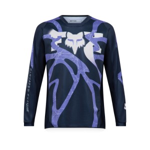 BLUZA MOTOCYKLOWA JUNIOR FOX 180 DIFFUSE SE BLUEBERRY 26MX