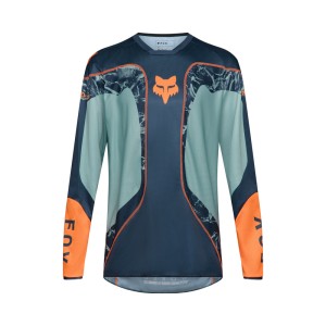 BLUZA MOTOCYKLOWA FOX 180 IMAGE PRINT ARCTIC BLUE 26MX