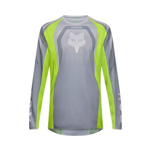 BLUZA MOTOCYKLOWA FOX 180 FRAME GREY YELLOW 26MX