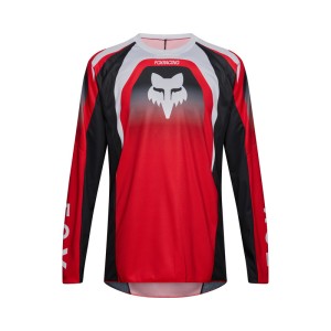 BLUZA MOTOCYKLOWA FOX 180 FRAME EXTD SIZES RED 26MX
