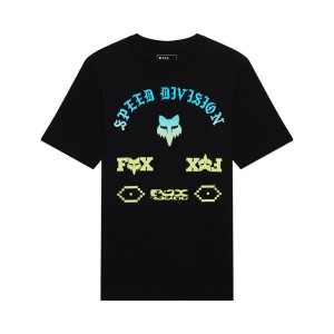 T-SHIRT JUNIOR FOX ICON ULTRA BLACK 27MX