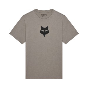 T-SHIRT FOX HEAD 195 ORIGINAL HEATHER GRAPHIT 27MX