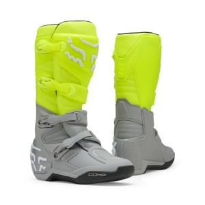 BUTY MOTOCYKLOWE FOX COMP BOOT YELLOW GREY 27MX