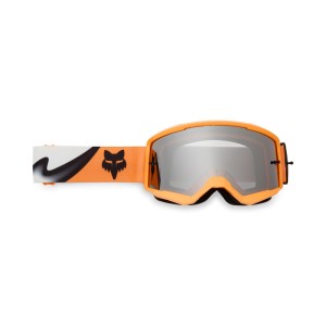 GOGLE MOTOCYKLOWE FOX MAIN NOBLE BLACK WHITE  OS