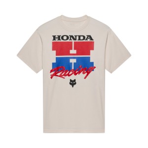 T-SHIRT FOX HONDA MIDWEIGHT OFF WHITE 27MX