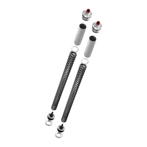 YSS ZESTAW TUNINGOWY ZAWIESZENIA PRZEDNIEGO KAWASAKI NINJA 400 '18-'23 (FORK UPGRADE KIT)