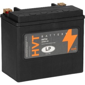 LANDPORT AKUMULATOR HVT-4 (MH HVT-4) 12V 22AH 173X99X153 HEAVY V-TWIN BEZOBSŁUGOWY - ZALANY (ZWIĘKSZONY PRĄD ROZRUCHOWY 325A) (PRAWY +) (2)