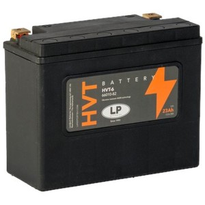 LANDPORT AKUMULATOR HVT-6 (MH HVT-6) 12V 23AH 203X88X162 HEAVY V-TWIN BEZOBSŁUGOWY - ZALANY (ZWIĘKSZONY PRĄD ROZRUCHOWY 350A) (PRAWY +) (2)