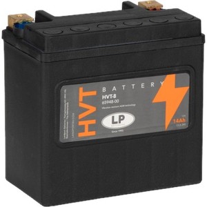 LANDPORT AKUMULATOR HVT-8 (MH HVT-8) 12V 14AH 148X88X144 HEAVY V-TWIN BEZOBSŁUGOWY - ZALANY (ZWIĘKSZONY PRĄD ROZRUCHOWY 220A) (LEWY +) (3)
