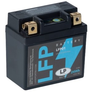 LANDPORT AKUMULATOR LITOWO-JONOWY LIFEPO4 LFP01 (ML LFP01) (92X52X90) 12,8V 2AH (25WH) - ODPOWIEDNIK OEM KTM, HUSQVARNA (WAGA 500G) (10)
