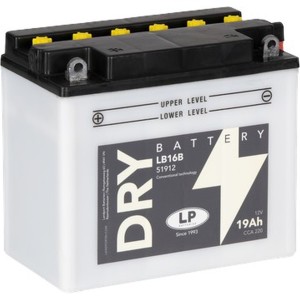 LANDPORT AKUMULATOR YB16B (MD LB16B) 12V19AH 175X100X155 OBSŁUGOWY - ELEKTROLIT OSOBNO (2) UE2019/1148