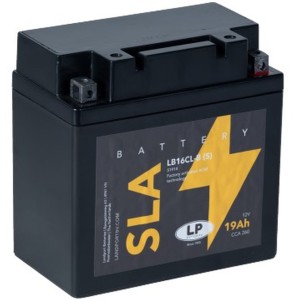 LANDPORT AKUMULATOR YB16CLB (S) (MS LB16CL-B (S)) 12V 19AH 175X100X174 BEZOBSŁUGOWY - ZALANY (3)