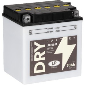 LANDPORT AKUMULATOR YB30L-B (MD LB30L-B) 12V 30AH 165X130X176 HARLEY DAVIDSON, POLARIS 600/700 OBSŁUGOWY - ELEKTROLIT OSOBNO (2) UE2019/1148