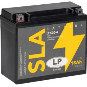 LANDPORT AKUMULATOR YTX20-4 (MS LTX20-4) (YB18A/YTX20-BS) 12V 18AH (175X87X155MM) (310A) (SLA BEZOBSŁUGOWY - ZALANY (4)