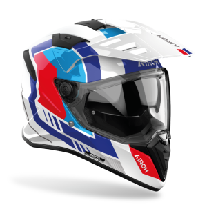 KASK AIROH BANDIT HORN WHITE GLOSS 25MX