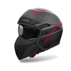 KASK AIROH J110 SLIM RED MATT 25ST