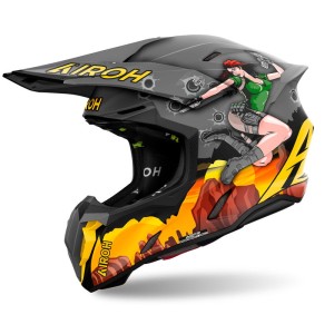 KASK AIROH TWIST 3 ADVENTURE MATT 25MX
