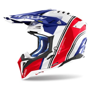 KASK AIROH AVIATOR 3 HIMA RED GLOSS 25MX