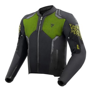 KURTKA TEKSTYLNA REBELHORN JAX BLACK/FLUO YELLOW 25ST