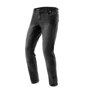 SPODNIE JEANS REBELHORN BRONCO MONOLAYER WASHED BLACK 25ST